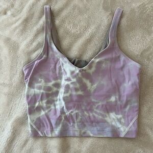 Align tank homemade tie dye